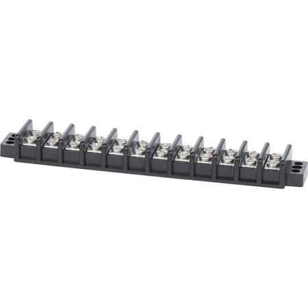 Blue Sea Systems 30A Terminal Block, 600V AC/DC, Closed-Back, Independent Circuits — Quality Boat Parts