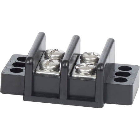 Blue Sea Systems 30A Terminal Block, 600V AC/DC, Closed-Back, Independent Circuits — Quality Boat Parts