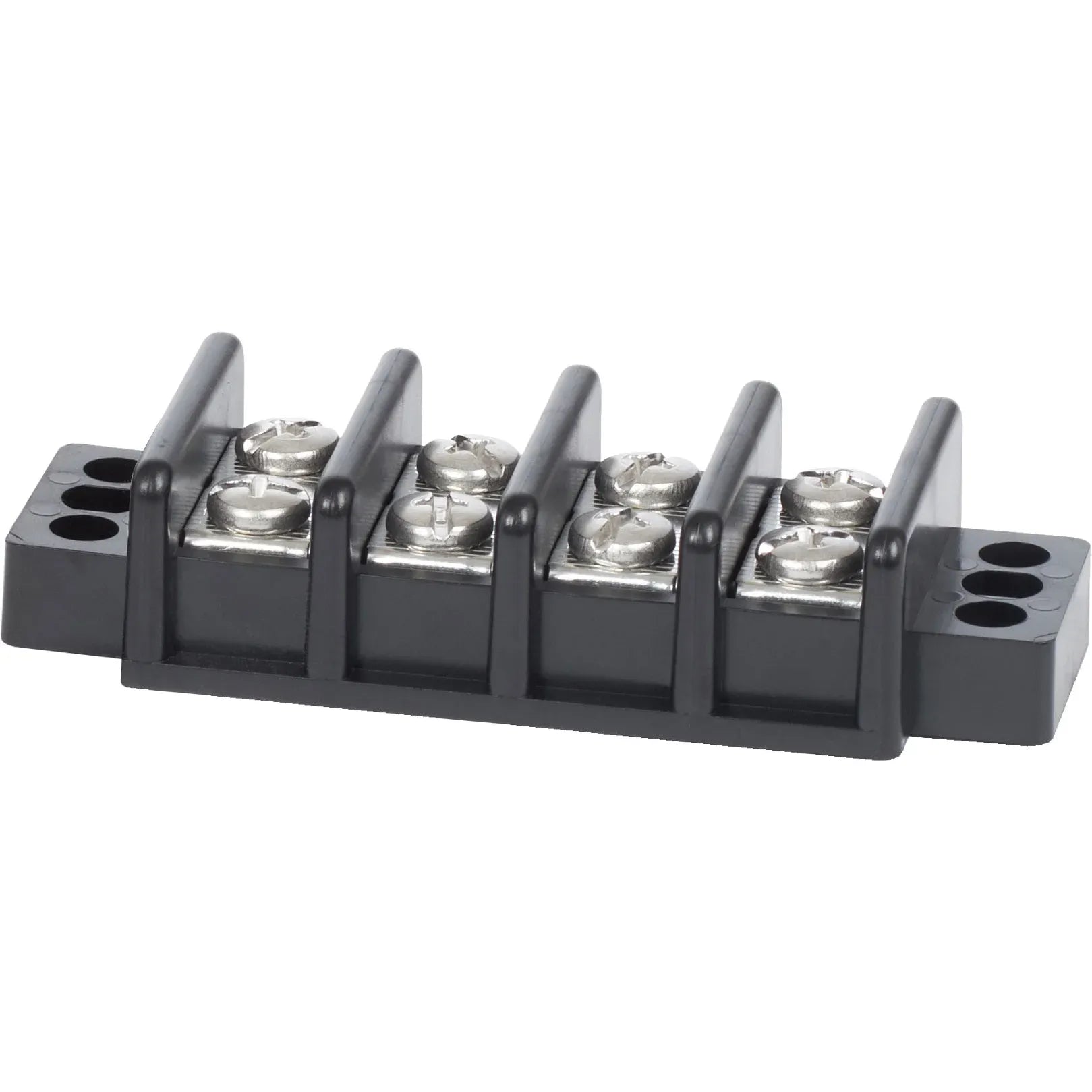 Blue Sea Systems 30A Terminal Block, 600V AC/DC, Closed-Back, Independent Circuits — Quality Boat Parts
