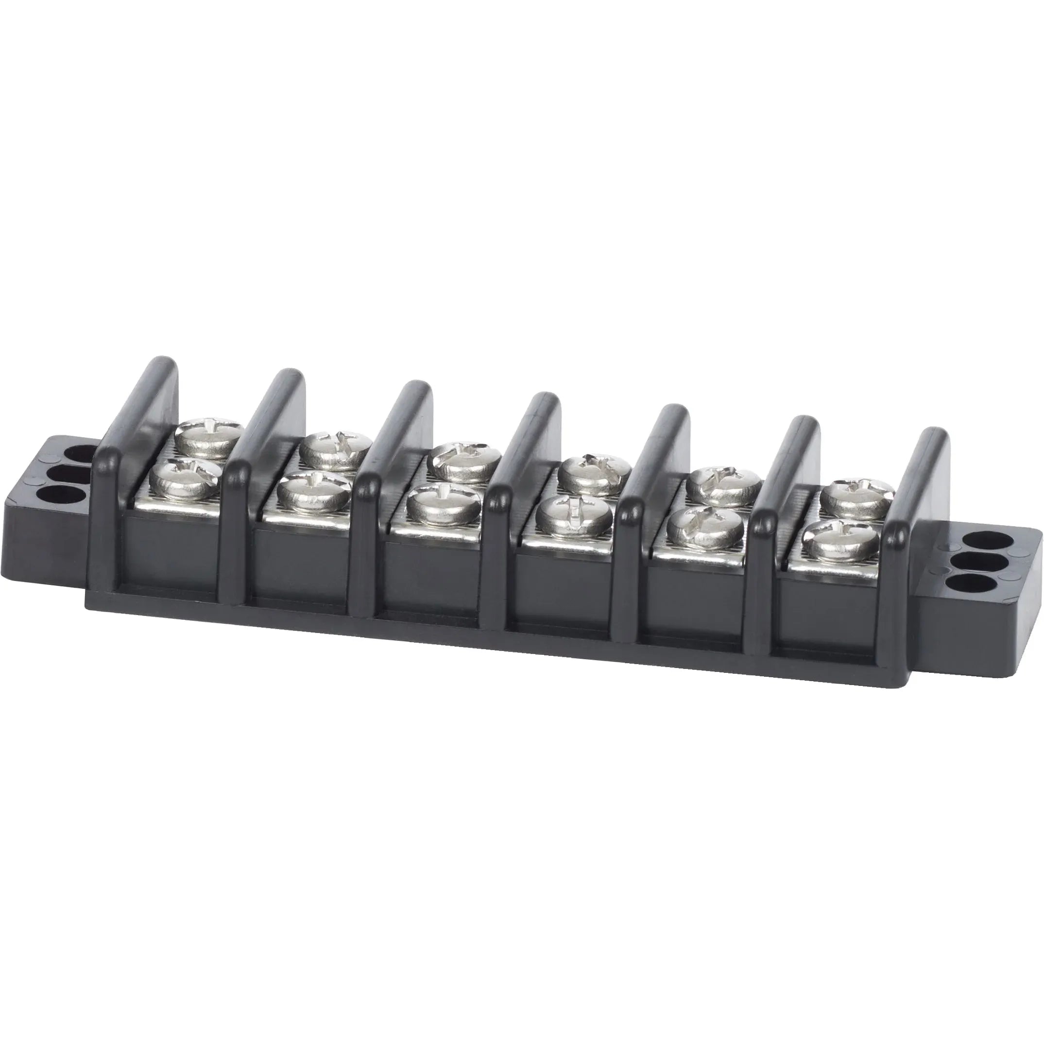 Blue Sea Systems 30A Terminal Block, 600V AC/DC, Closed-Back, Independent Circuits — Quality Boat Parts