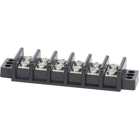 Blue Sea Systems 30A Terminal Block, 600V AC/DC, Closed-Back, Independent Circuits — Quality Boat Parts