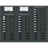 Blue Sea Systems Traditional Metal AC Main + Branch Circuit Breaker Panel, 230V AC, European, No Meter — Quality Boat Parts