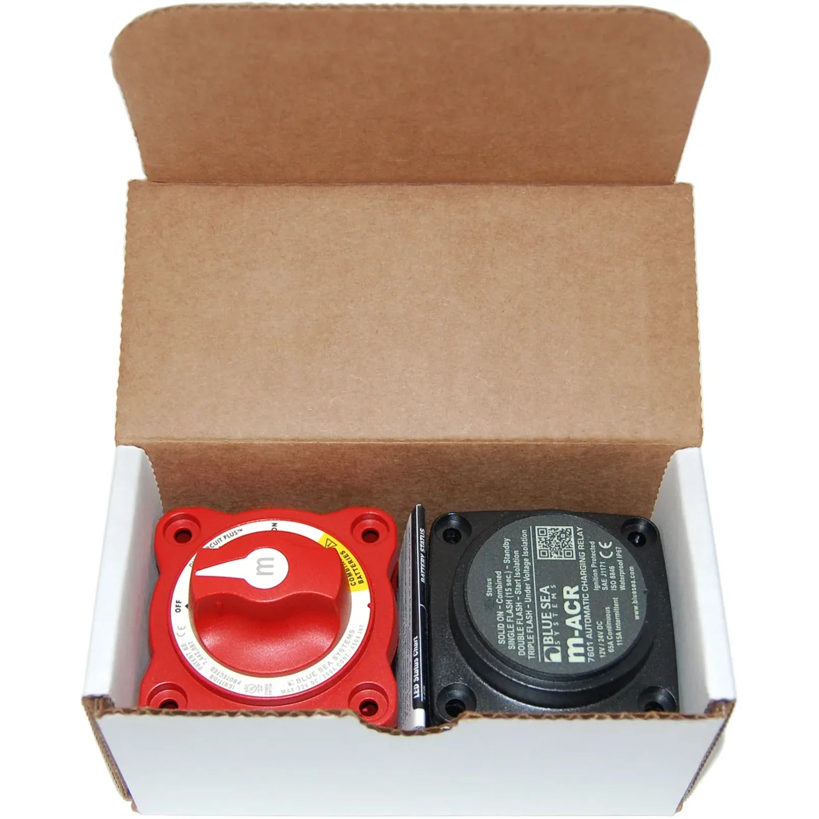Blue Sea Systems Add-A-Battery Kit, Dual Circuit Plus Switch, ACR — Quality Boat Parts