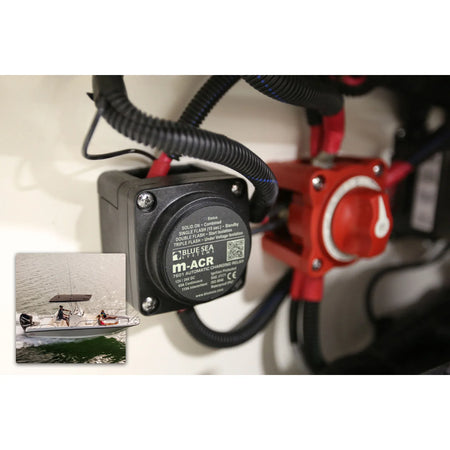 Blue Sea Systems Add-A-Battery Kit, Dual Circuit Plus Switch, ACR — Quality Boat Parts