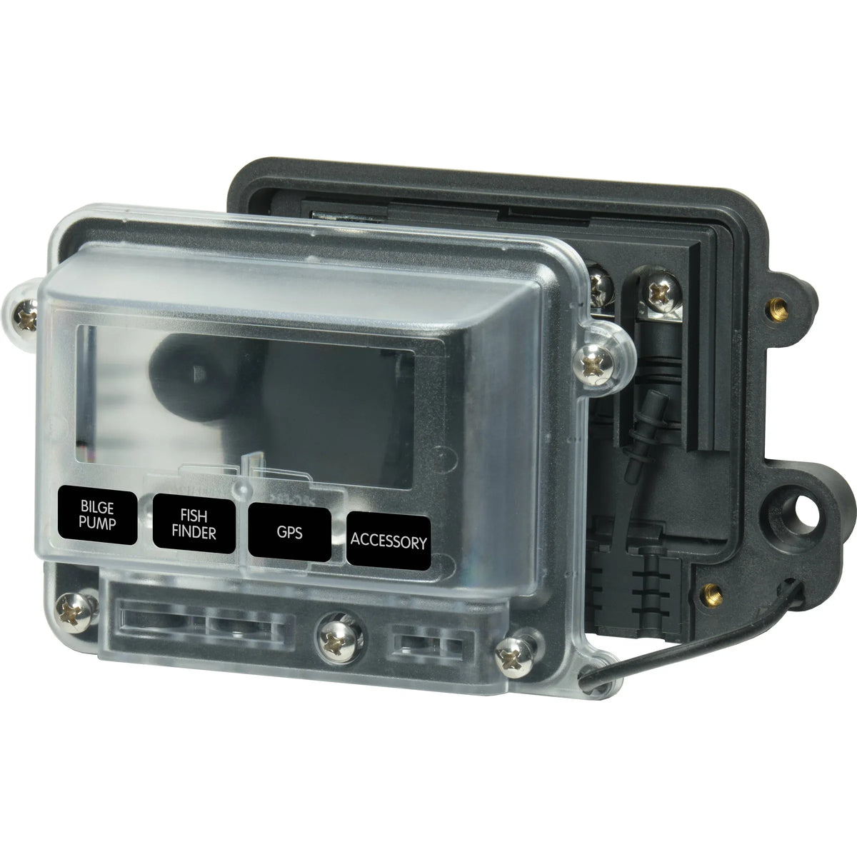 Blue Sea Systems Water-Resistant 100A BusBar, 300V AC, 48V DC, Tin-Plated Copper — Quality Boat Parts
