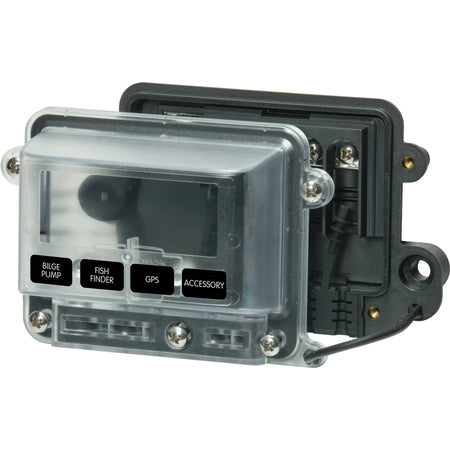 Blue Sea Systems Water-Resistant 100A BusBar, 300V AC, 48V DC, Tin-Plated Copper — Quality Boat Parts