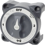 Blue Sea Systems HD-Series Heavy Duty Battery Switch, 32V DC, IP66, Ignition Protected, 4/0 AWG Cable, 1/2 in Studs — Quality Boat Parts