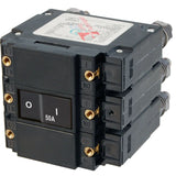Blue Sea Systems C-Series Flat Rocker Circuit Breaker, Magnetic Hydraulic, Trip-Free — Quality Boat Parts