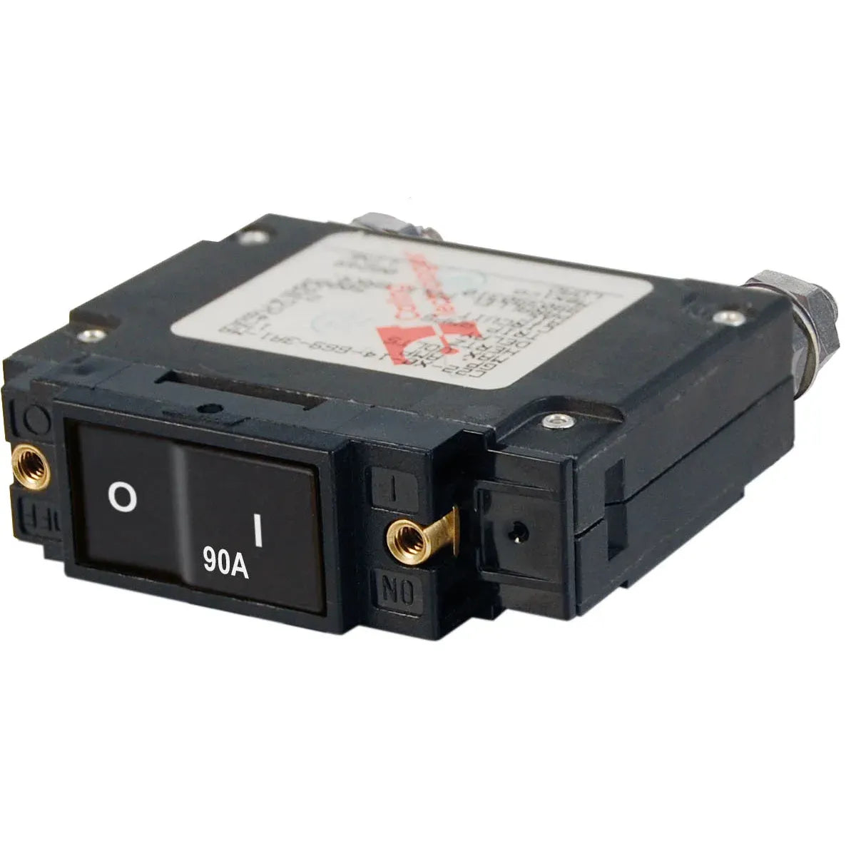 Blue Sea Systems C-Series Flat Rocker Circuit Breaker, Magnetic Hydraulic, Trip-Free — Quality Boat Parts