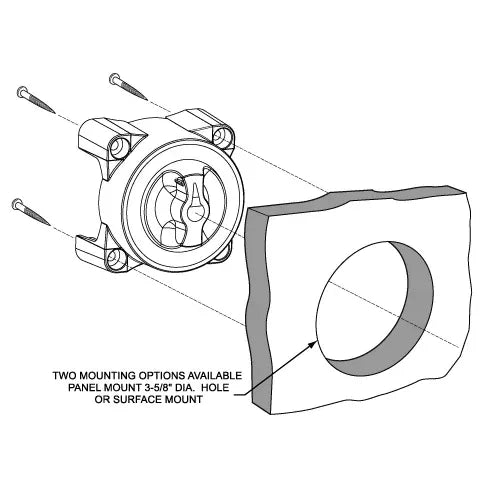 Blue Sea Systems e-Series Battery Switch, IP66, Ignition Protected, 3/8 in Studs — Quality Boat Parts