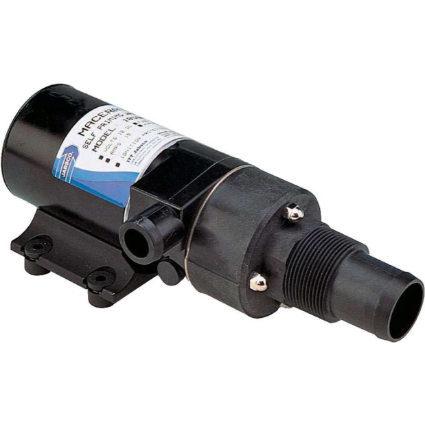 Jabsco 18590 Series Macerator Waste Pump, Self-Priming, Run-Dry Protection — Quality Boat Parts
