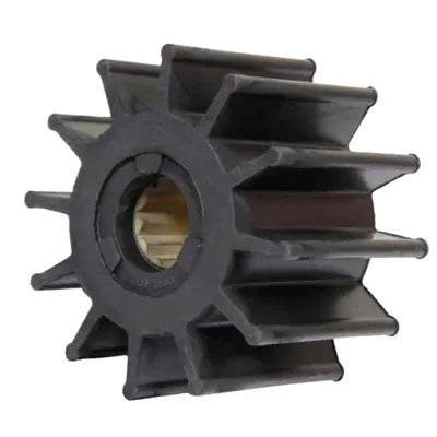 Jabsco Profile B Flexible Impeller, 8 Blade, 1-1/4 in Dia, 15/32 in Width, 5/16 in Shaft, Single Flat Drive — Quality Boat Parts