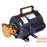 Jabsco 6050 Series Flexible Impeller Utility Pump, Bronze Body, 115/230V, 23 GPM, 1 in NPT Ports — Quality Boat Parts
