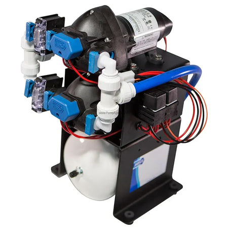 Jabsco Water Pressure System, 2L Accumulator Tank, 40 PSI, IPX6 — Quality Boat Parts