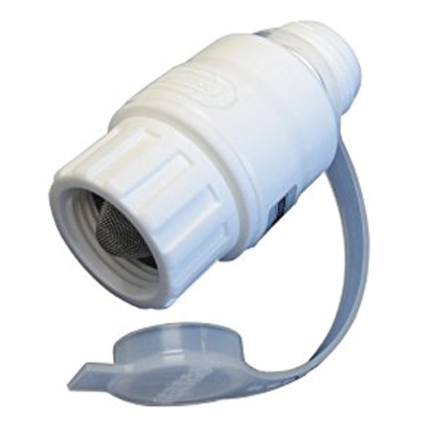 Jabsco 44411 Series Water Pressure Regulator, 45 PSI, Backflow Preventer, Port Strainer — Quality Boat Parts
