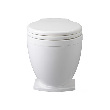 Jabsco 58500-Series Lite Flush Electric Toilet, Raw Water, Macerating Pump, 1.2 L/Flush — Quality Boat Parts