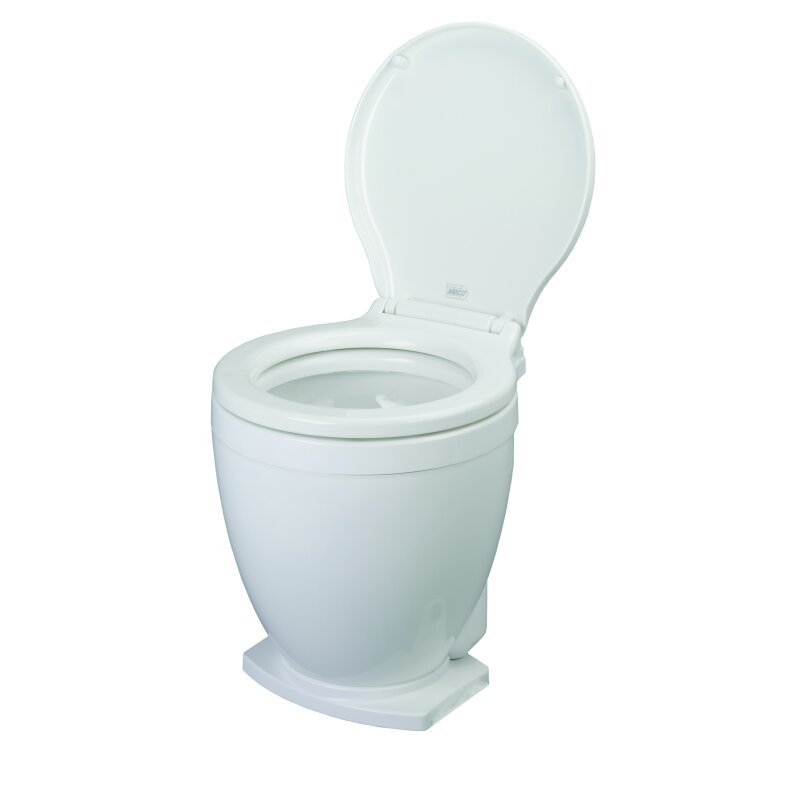 Jabsco 58500-Series Lite Flush Electric Toilet, Raw Water, Macerating Pump, 1.2 L/Flush — Quality Boat Parts