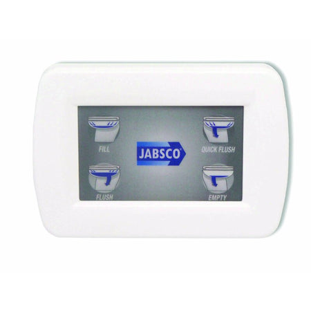 Jabsco 58500-Series Lite Flush Electric Toilet, Raw Water, Macerating Pump, 1.2 L/Flush — Quality Boat Parts