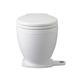 Jabsco 58500-Series Lite Flush Electric Toilet, Raw Water, Macerating Pump, 1.2 L/Flush — Quality Boat Parts