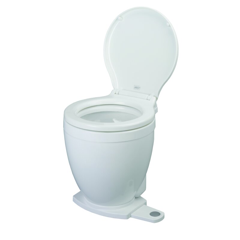 Jabsco 58500-Series Lite Flush Electric Toilet, Raw Water, Macerating Pump, 1.2 L/Flush — Quality Boat Parts
