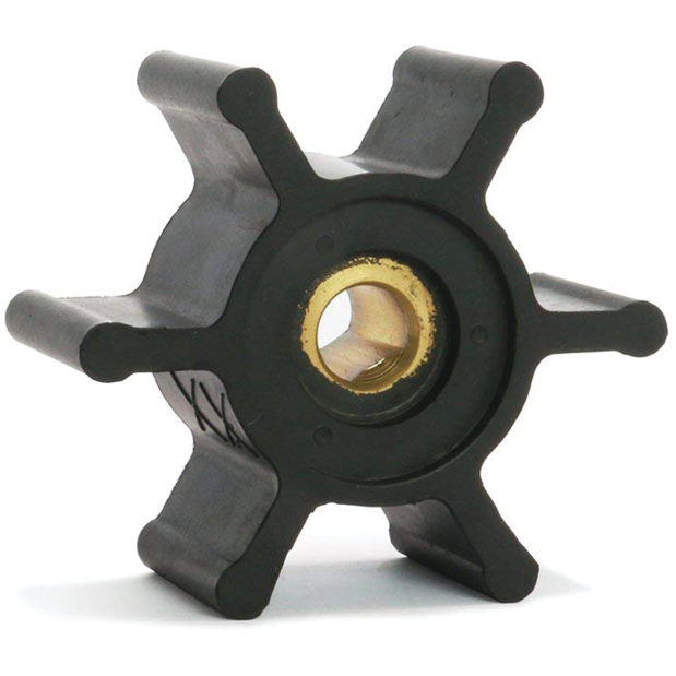 Jabsco Impeller Kit, 6-Blade, Single Flat Drive, 2 in Diameter — Quality Boat Parts
