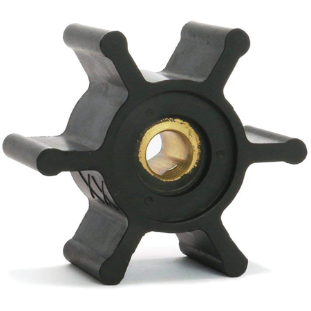 Jabsco Impeller Kit, 6-Blade, Single Flat Drive, 2 in Diameter — Quality Boat Parts