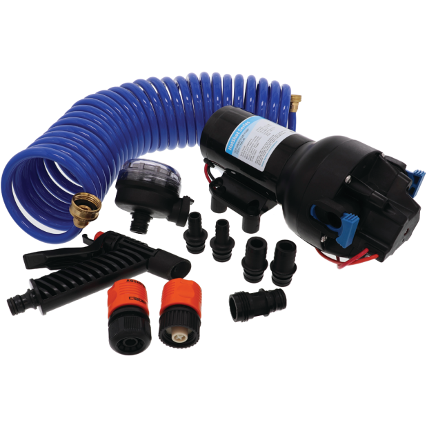 Jabsco HotShot HD5 Heavy Duty Washdown Pump, 12V, 5 GPM, 70 PSI — Quality Boat Parts