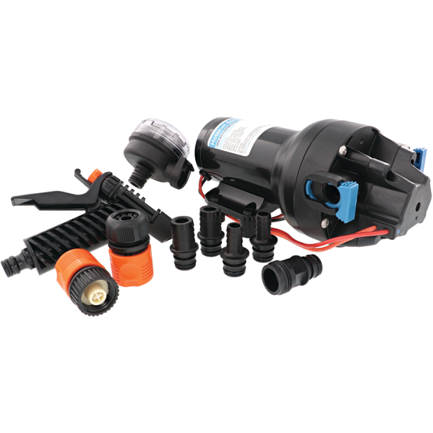 Jabsco HotShot HD5 Heavy Duty Washdown Pump, 12V, 5 GPM, 70 PSI — Quality Boat Parts