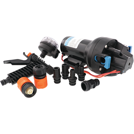 Jabsco HotShot HD5 Heavy Duty Washdown Pump, 12V, 5 GPM, 70 PSI — Quality Boat Parts