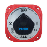 Perko Battery Switch, 6-32V, Ignition Protected, Surface Mount — Quality Boat Parts