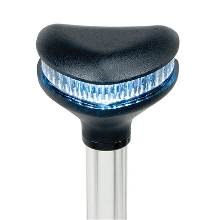 Perko Stealth Series LED Fold Down White All-Round Light, For Vessels Under 20m, 12V, 1.5W, 2nm — Quality Boat Parts