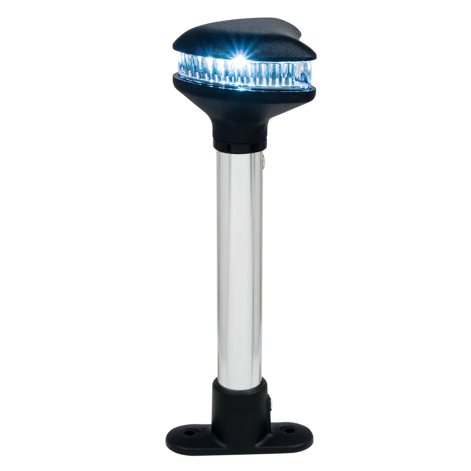 Perko Stealth Series Fixed Mount White All-Round LED Light, 12V, 2nm — Quality Boat Parts