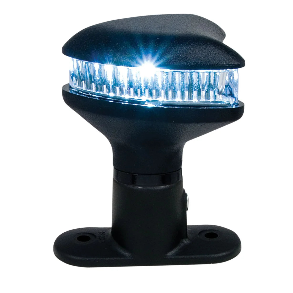 Perko Stealth Series Fixed Mount White All-Round LED Light, 12V, 2nm — Quality Boat Parts