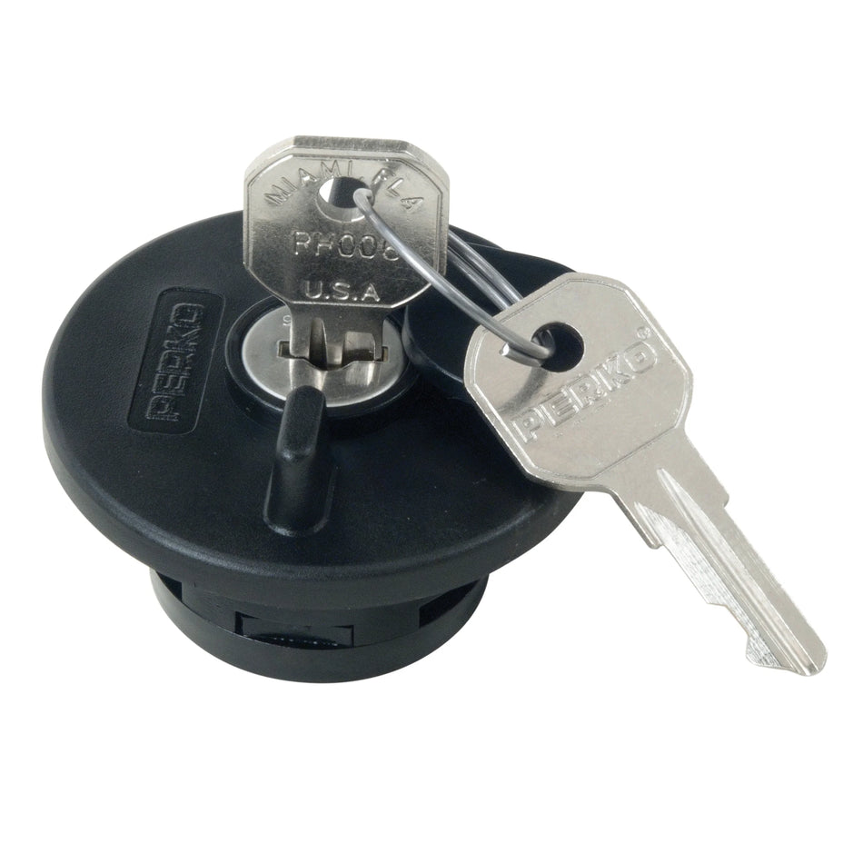 Perko 1324 Fuel System Locking Cap, For 1-1/2 in Non-Vented Fills — Quality Boat Parts