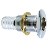 Perko Thru-Hull Connection for Hose, Chrome-Plated Bronze — Quality Boat Parts