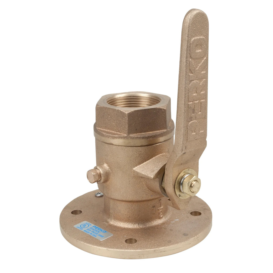 Perko 0805 Seacock Body, Ball Valve Design, Cast Bronze — Quality Boat Parts