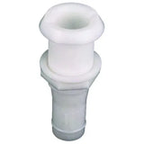 Perko 0301 Thru-Hull Connection for Hose, White Polymer, Narrow Flange, 10pk — Quality Boat Parts