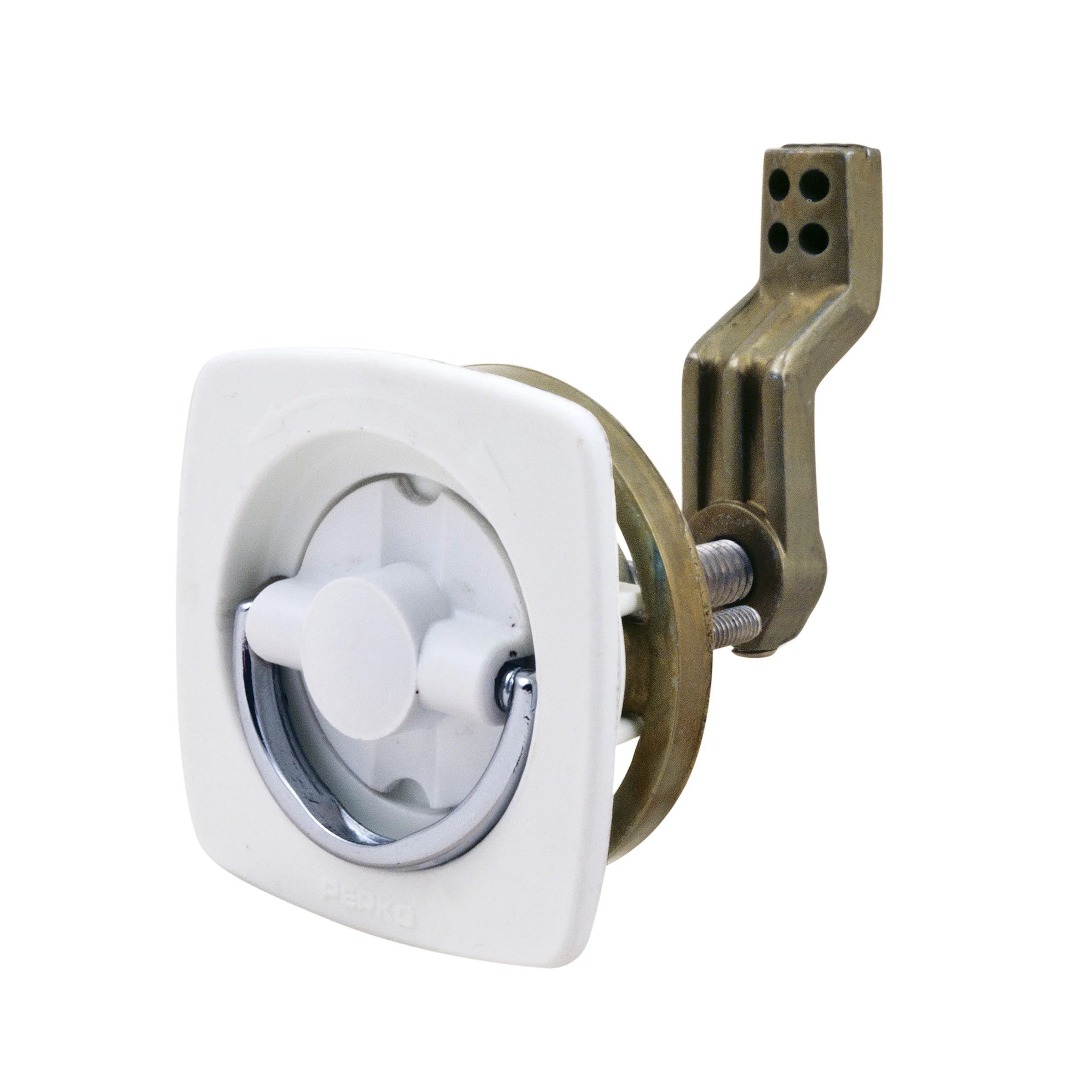 Perko Non-Locking Flush Latch, 2 in Hole, 1/4-1-1/8 in Door — Quality Boat Parts