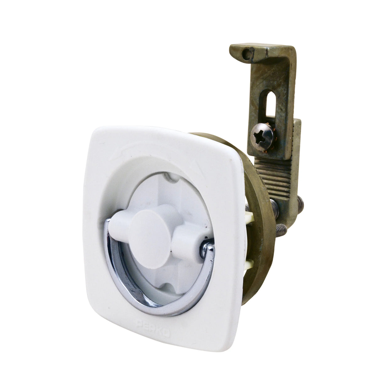 Perko Non-Locking Flush Latch, 2 in Hole, 1/4-1-1/8 in Door — Quality Boat Parts