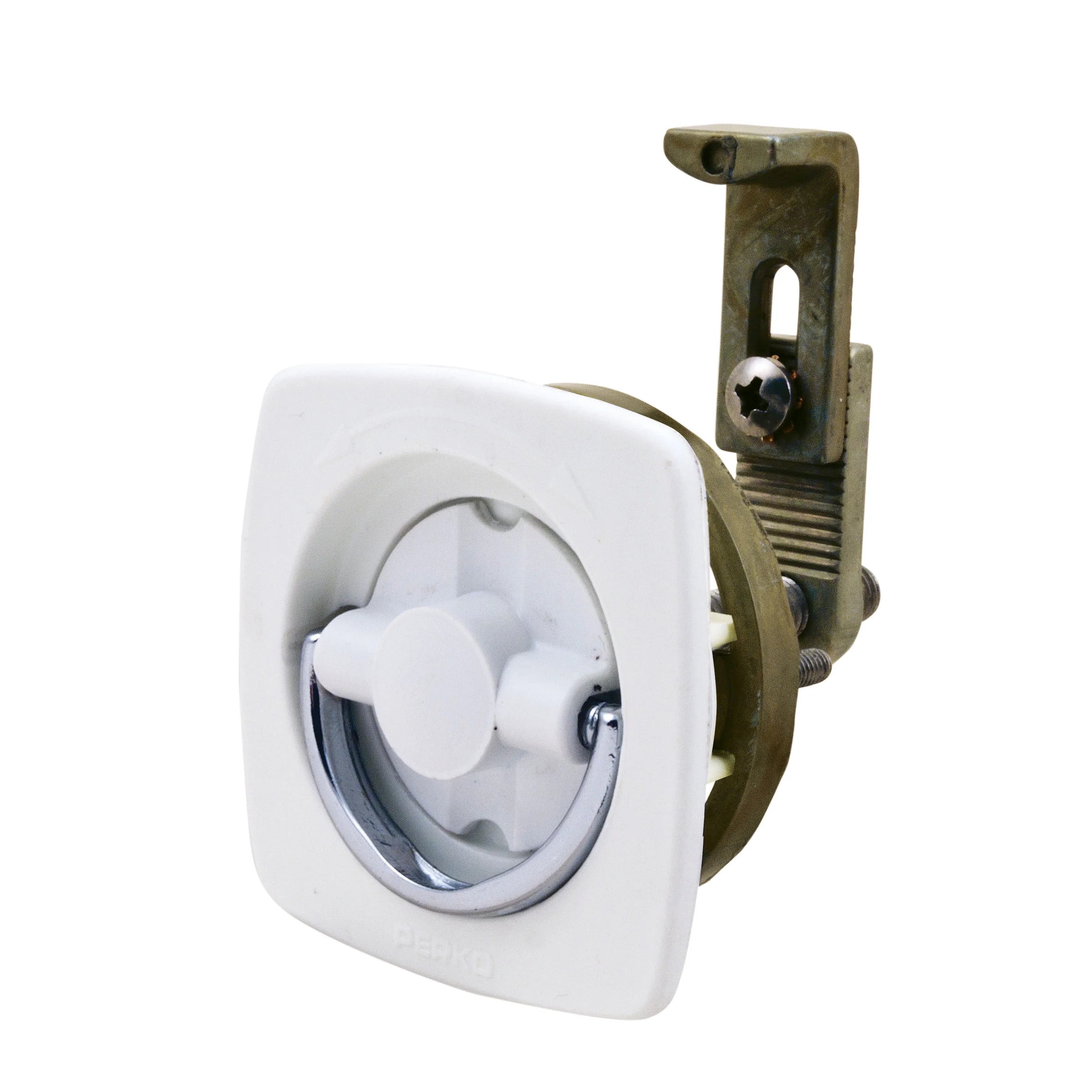 Perko Non-Locking Flush Latch, 2 in Hole, 1/4-1-1/8 in Door — Quality Boat Parts