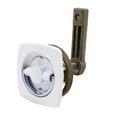 Perko Non-Locking Flush Latch, 2 in Hole, 1/4-1-1/8 in Door — Quality Boat Parts