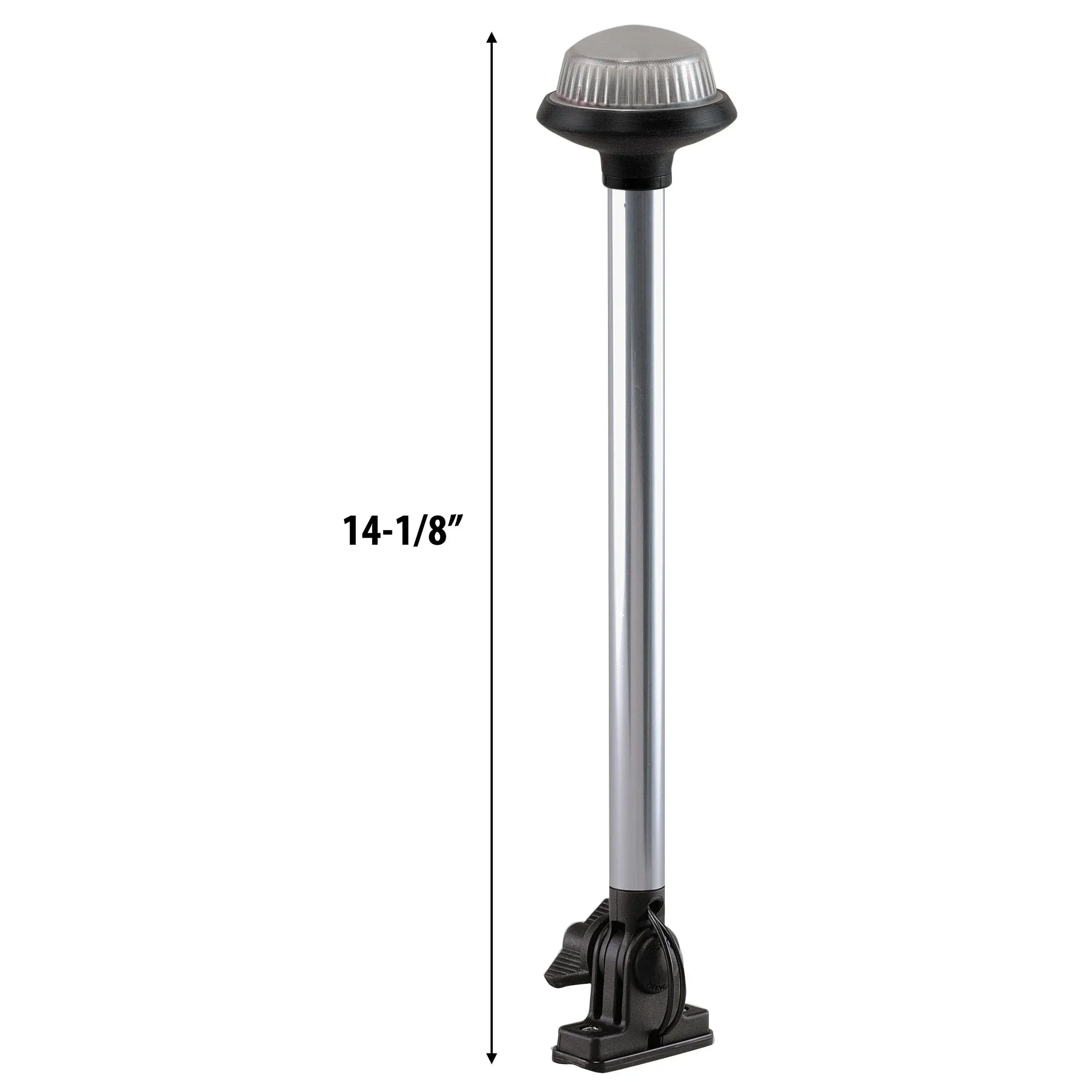 Perko Fold Down White All-Round Pole Light, 12V, 2nm, 9W — Quality Boat Parts