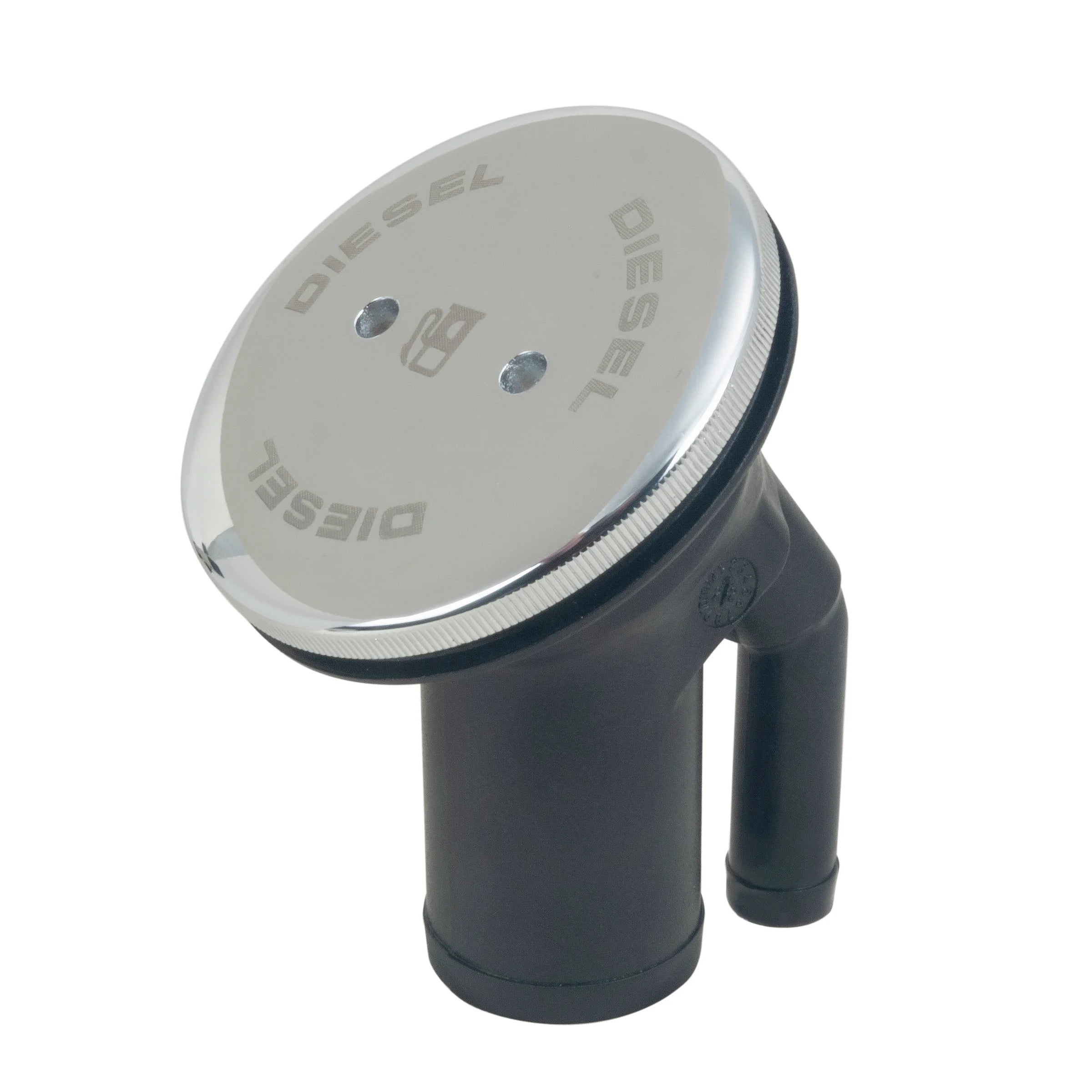 Perko 0540 Vented Deck Fill, 1-1/2 in Hose, Angled Neck — Quality Boat Parts