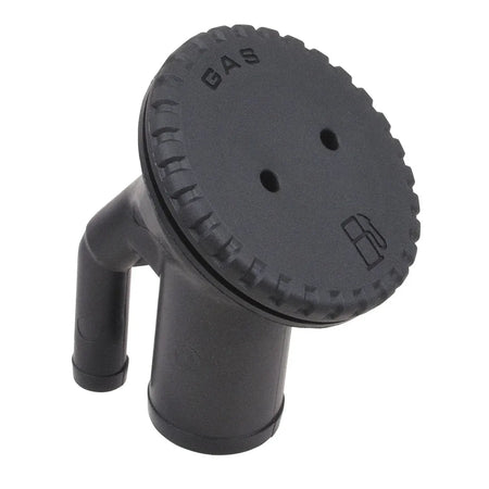 Perko 0542 Vented Deck Fill, 1-1/2 in Hose, 5/8 in Vent Hose, Angled Neck — Quality Boat Parts