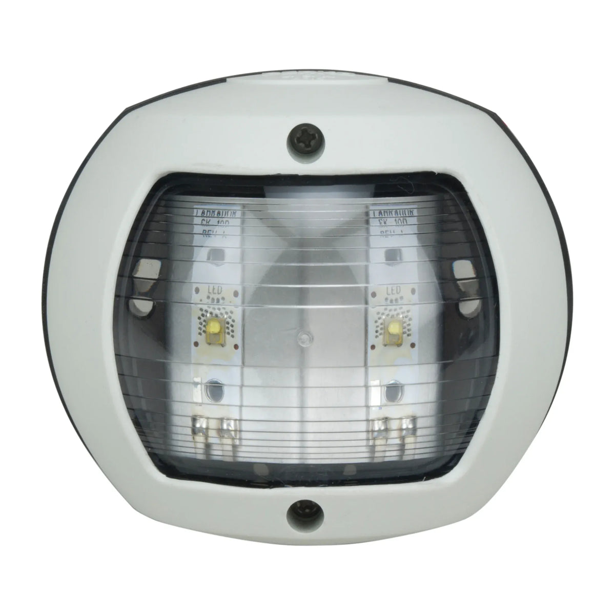 Perko LED White Stern Navigation Light, 2nm, 135° Arc, White Polymer Housing — Quality Boat Parts