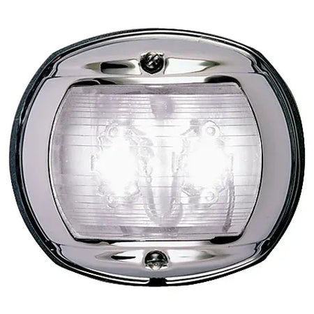 Perko 0170MSN LED White Stern Navigation Light, For Vessels Under 20m, 2nm, 135° Arc, Chrome Plated Brass Top — Quality Boat Parts