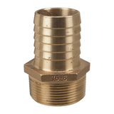 Perko Pipe to Hose Adapter, Cast Bronze, Straight, 5pk — Quality Boat Parts