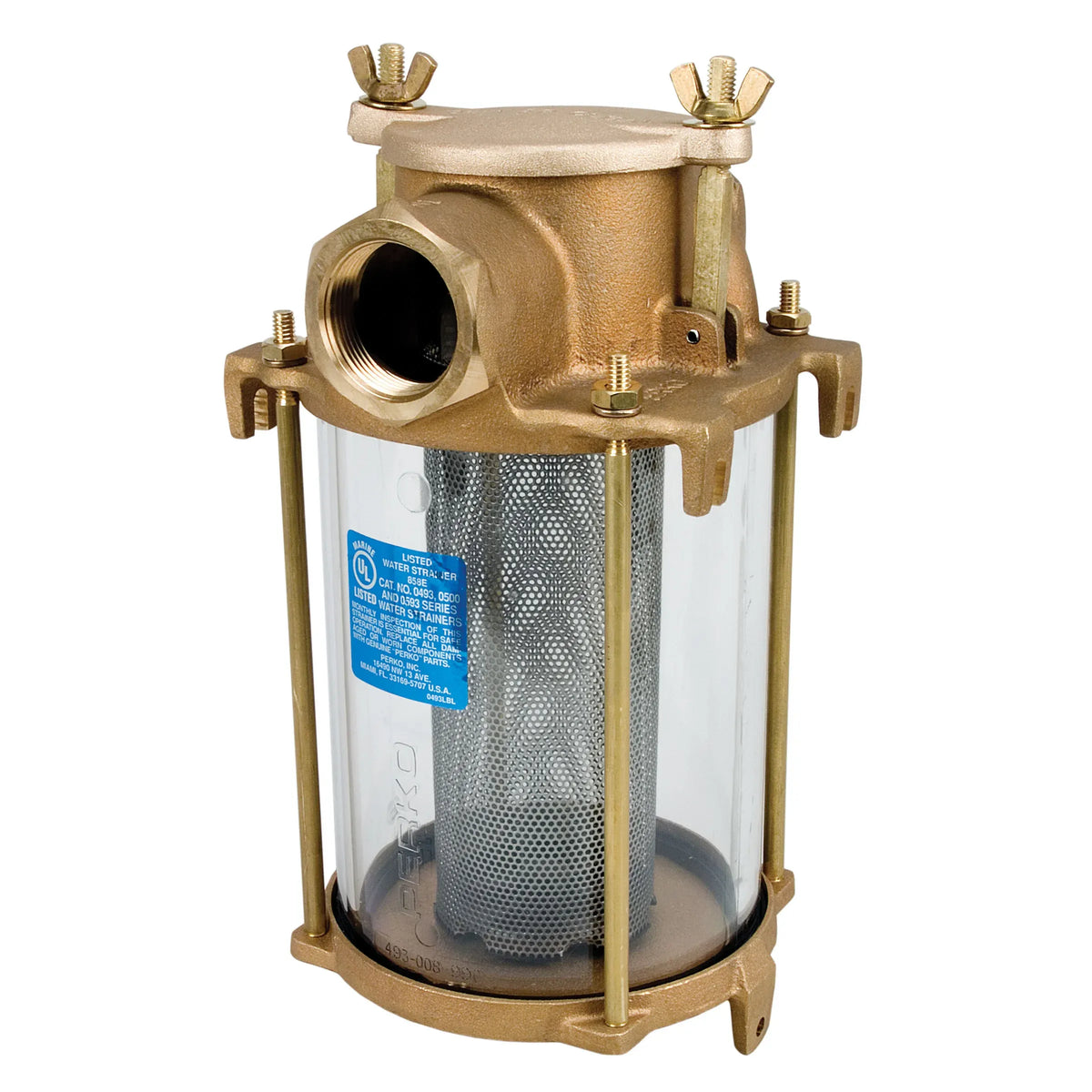 Perko 0493 Intake Water Strainer Spare Parts, For #9 2 in Strainer — Quality Boat Parts