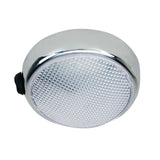 Perko 1356 Round Surface Mount LED Dome Light, On/Off Switch, 3-5/8 in O.D., 1 in Depth — Quality Boat Parts