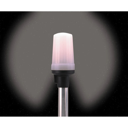 Perko Alpha Series White All-Round Pole Light, For 2-Pin Bases, 12V, 2 NM — Quality Boat Parts